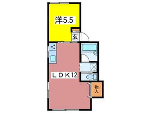 メゾンドテラスの物件間取画像